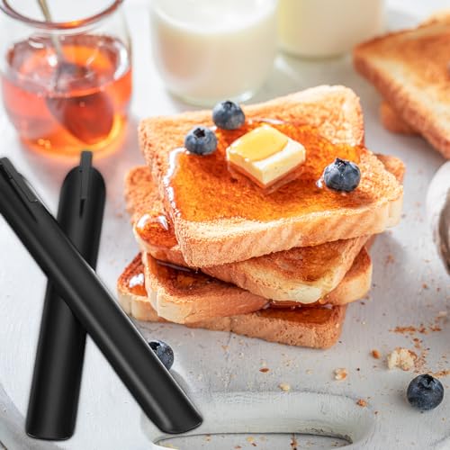Image of Chumia Crumbers for Servers, Table Crumb Sweepers Bread Cleaner Stainless Steel Table Crumbers for Tablecloth in Restaurants and Homes, Servers, Waiters, Waitresses Tool Accessories (Black,20)