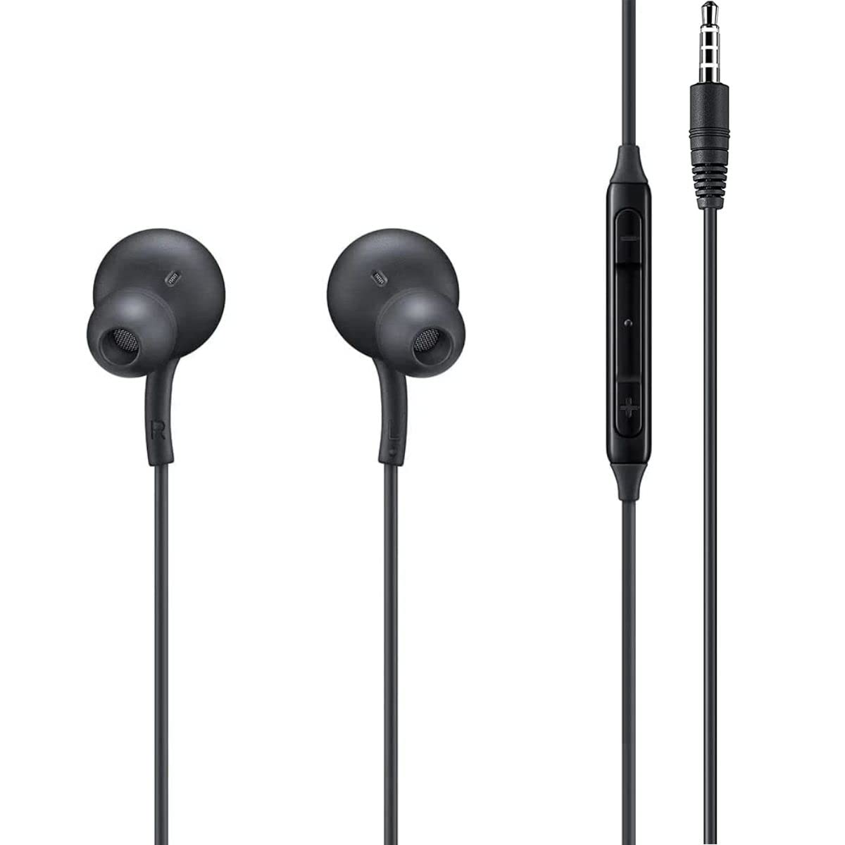 Fone de Ouvido com fio P2 com microfone intra-auricular Super Bass Stereo de metal