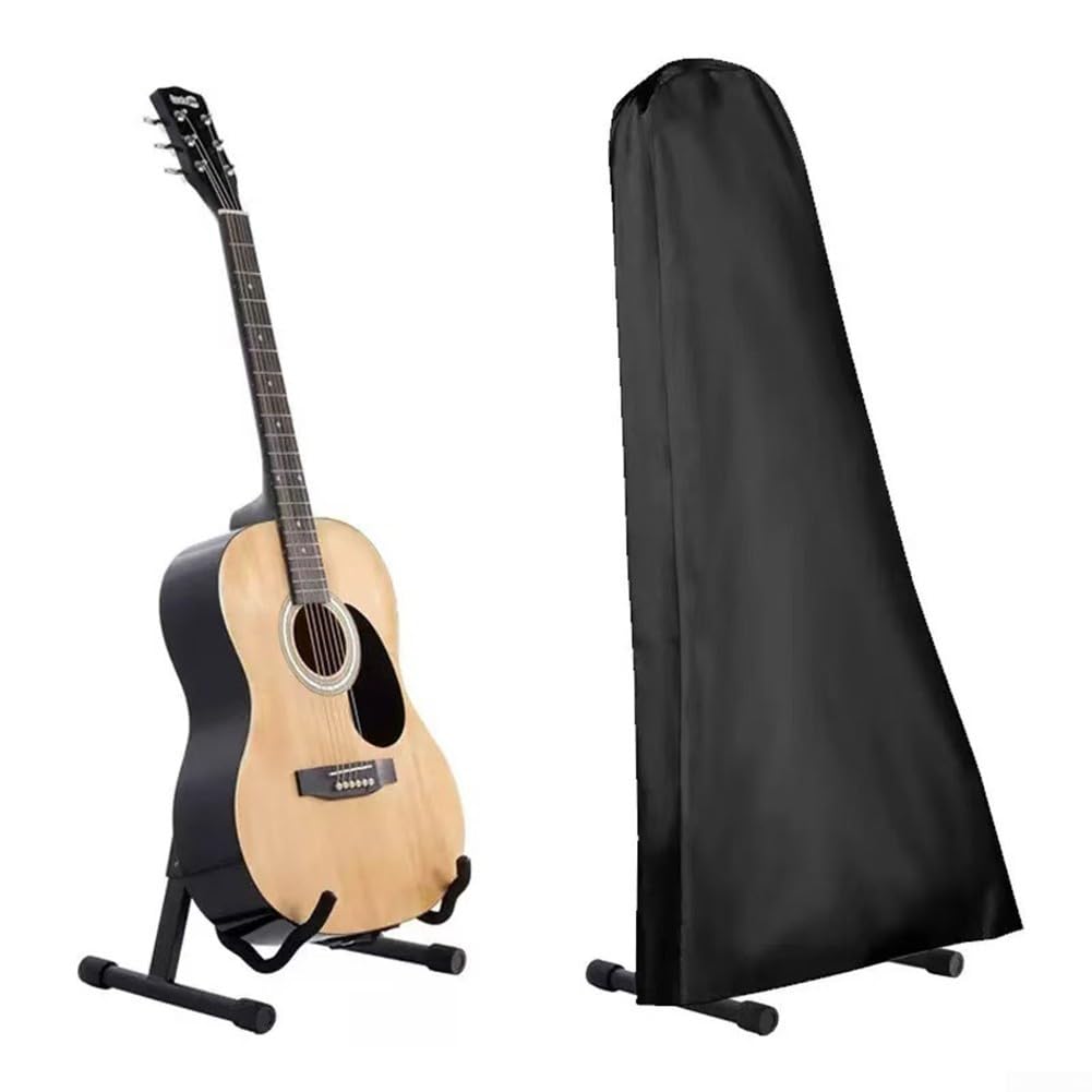 Housse de protection sécurisée pour guitare acoustique, électrique et basse avec couverture stable et contact intérieur à faible friction