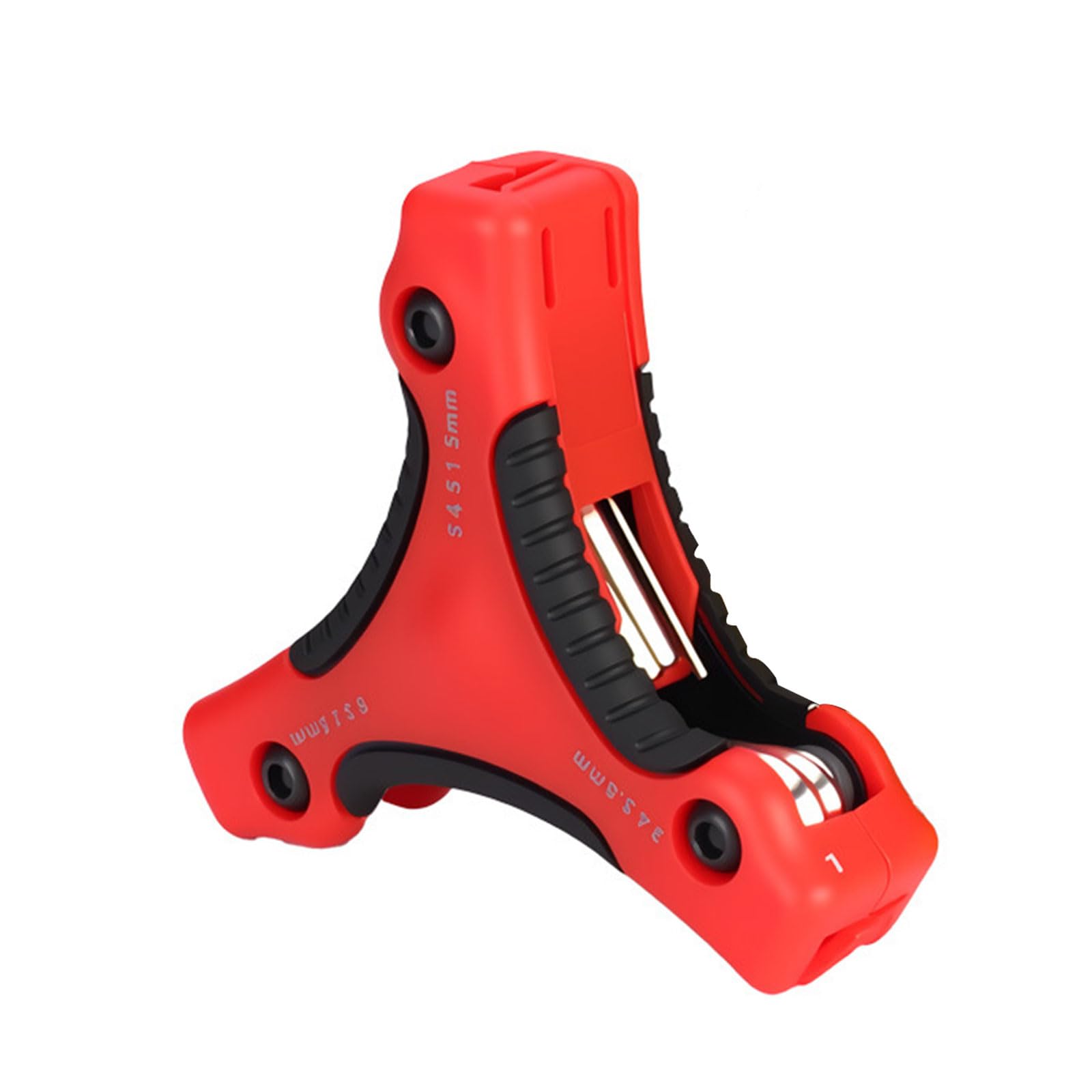 Compact Y Hex Tool High Strength Carbon Steel Ergonomic Grip Projects and Multiple Sizes Hex Wrench Bikes for Outdoor Riders