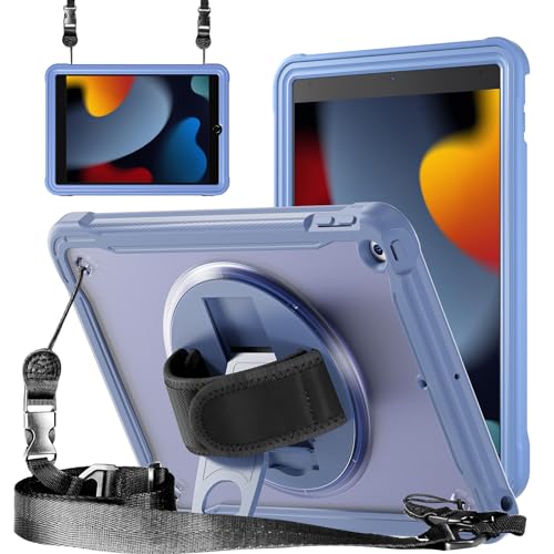 Coque iPad 9e génération 10.2 rotative 360° et antichoc