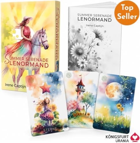 Summer Serenade Lenormand, 38 Karten und Booklet