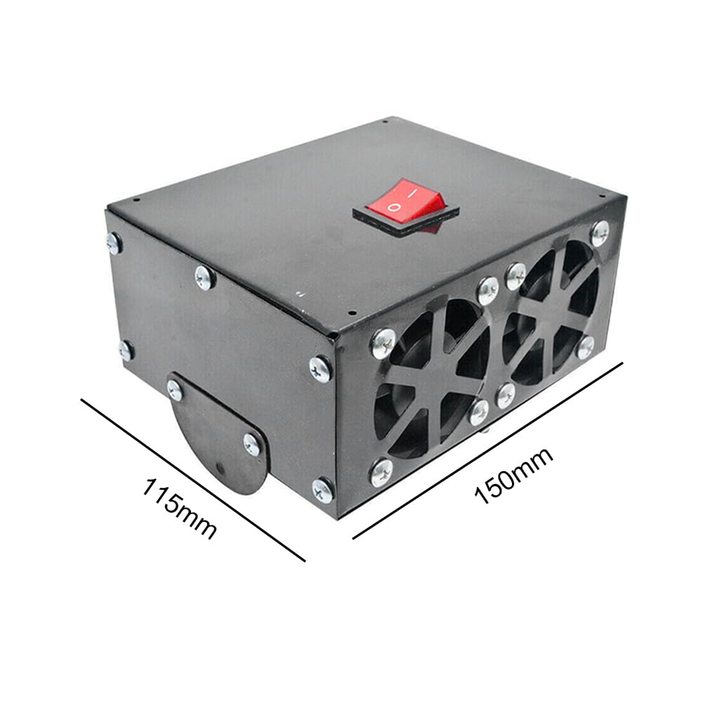Désembuage de pare-brise à chauffage rapide 12 V/24 V Désembuage Désembuage à faible bruit givre neige brouillard machine