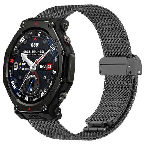 [ROBANDOO] ݊ For Amazfit T-Rex 3 Pro 48mmpoh voh }OlbgNXv xg ʋC oh XeX  TCY\ (ubN)