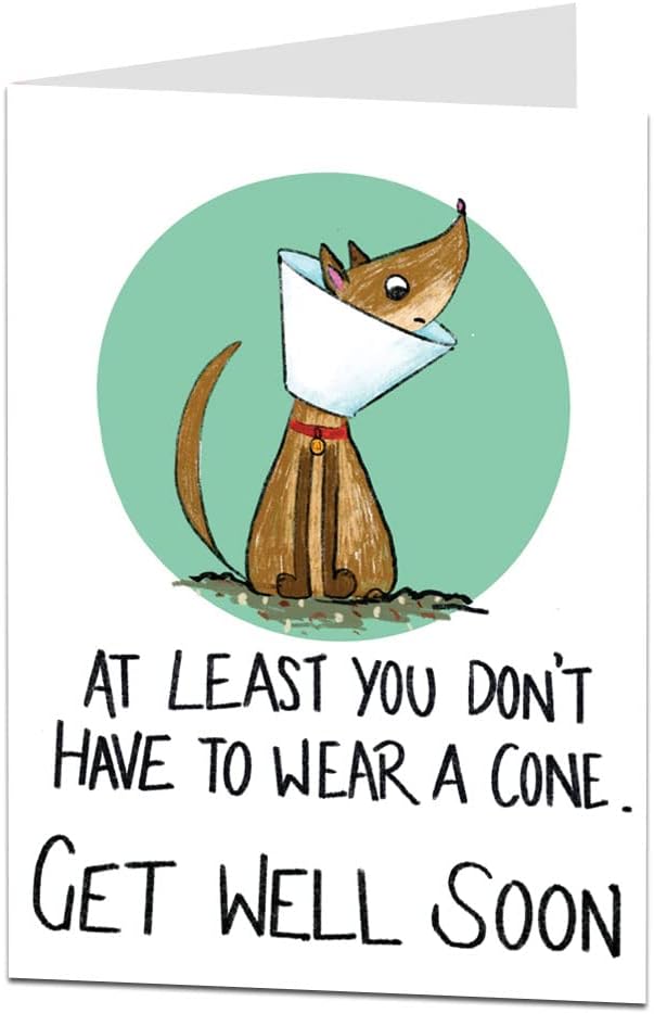 Funny Sarcastic Get Well Soon Card After Illness Operation