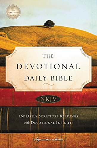 The Devotional Daily Bible: New King James Version (Signature)