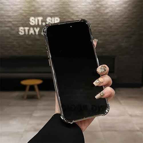 Buliangren Capa compatível com Samsung Galaxy A17 5G / Galaxy a26 5g Capa macia transparente com suporte de anel para Samsung Galaxy a26 5g Capa de celular com protetor de tela de vidro temperado [2