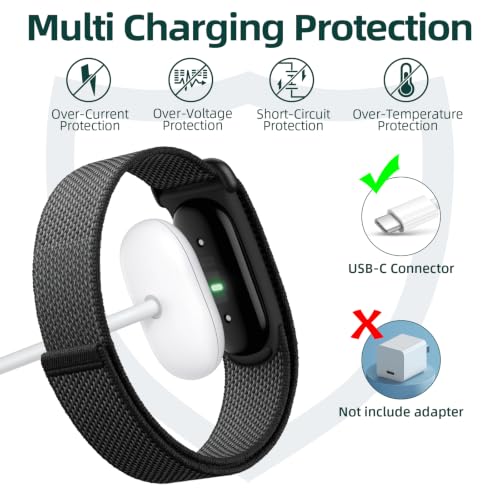 Cable de carga para Fitbit Air que sustituye tu accesorio perdido con conexión USB-C 5