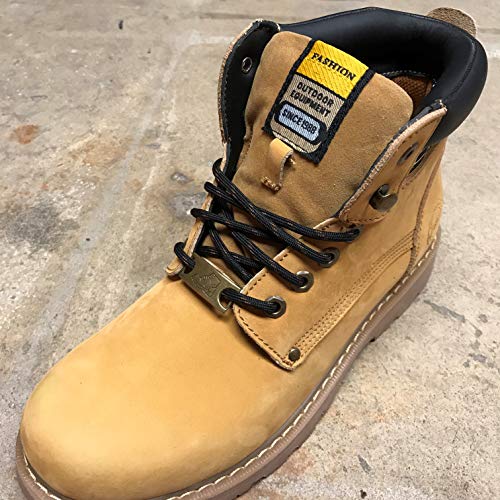 Image of 3 Pairs Heavy Duty Round Boot Laces Shoelaces for Hiking Walking Construction Safety Work Boots Shoes