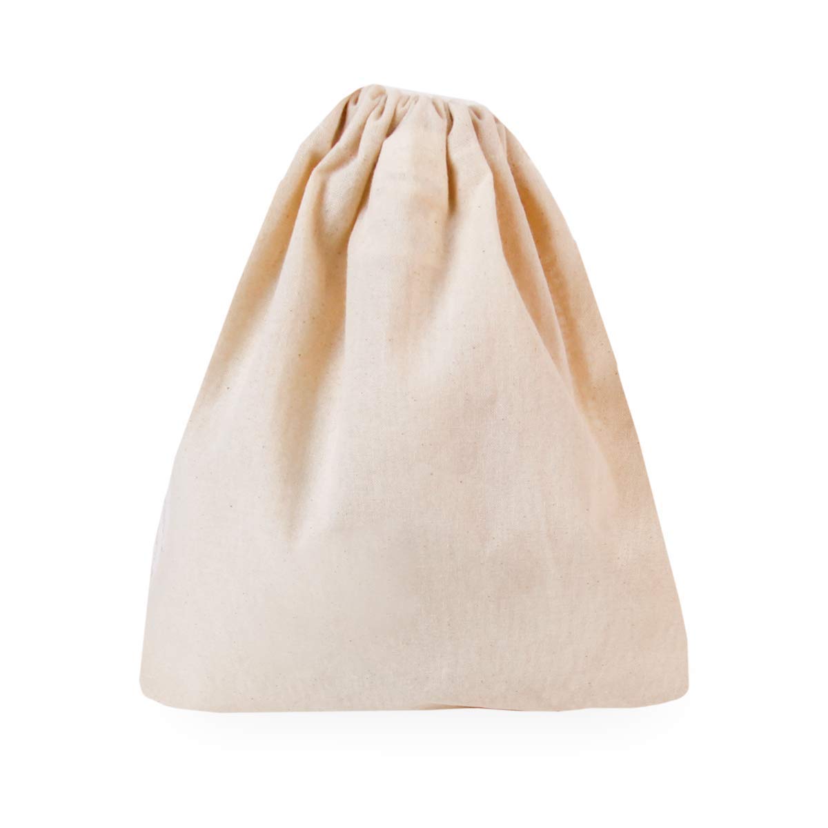 Cottonbagjoe ,,Zero Waste'' | wiederverwendbare Brot-, Obst- und Gemüsebeutel aus Bio-Baumwolle | nachhaltige Netzbeutel mit Kordelzug für den Einkauf und zur Lagerung