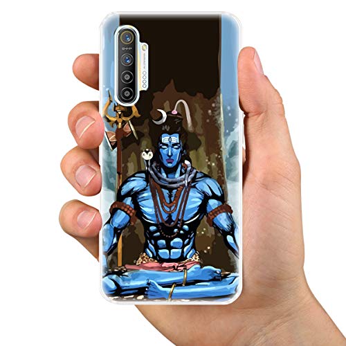 Image of Fashionury inchShiva Printed Mobile Back Cover Case Compatible for Realme Xt