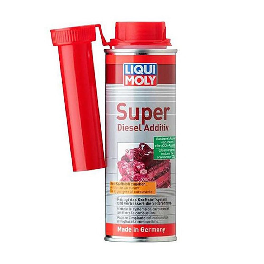 LIQUIMOLY 1806 Kit Promo 10 Pezzi Super Diesel ADDITIVE per Pulizia INIETTORI Diesel, Protezione della' IMPIANTO Carburante ED Aumento Numero CETANO. 250 ML.