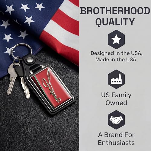 Image of Brotherhood Car Key Chain for Imperial - Classic Models Keychain for Men | and Women Gift Key Ring