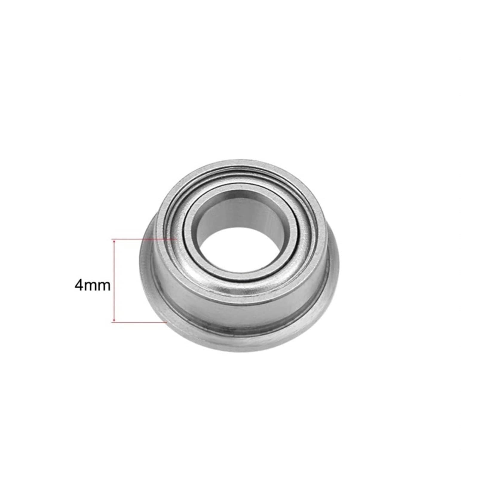 MF104ZZ MF105ZZ MF106ZZ MF115ZZ MF117ZZ / MF126ZZ MF128 MF137 MF148ZZ Miniaturowe łożysko kulkowe poprzeczne (kolor: srebrny, średnica wewnętrzna: ABEC 1)