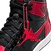 Nike Jordan Men's 1 Retro High OG Patent Bred Black/Varsity Red-White (555088 063) - 10