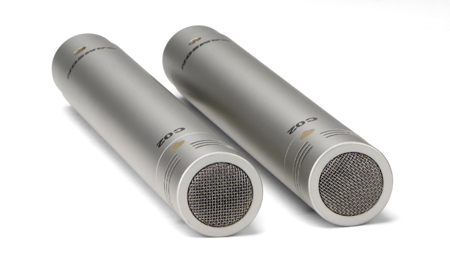 SAMSON C02 コンデンサーマイク ペア（2本セット）ケース・クリップ付 Samson C02 Pencil Condenser Microphones