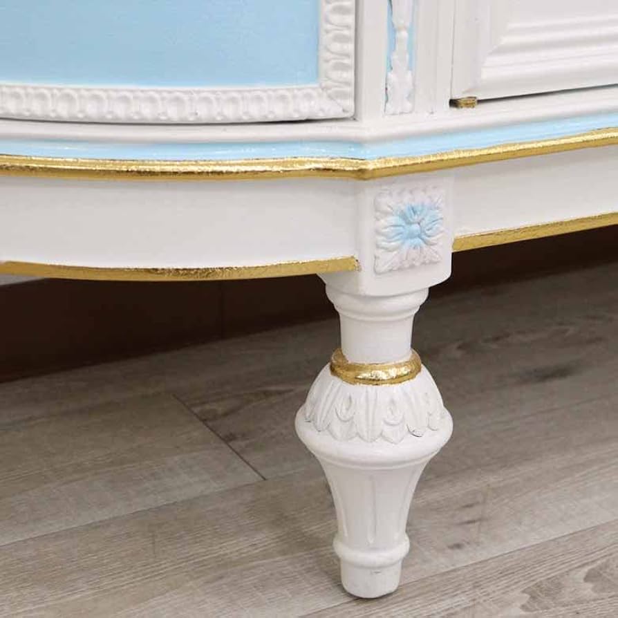 希少♦️ハンドペイント♦️ロココ アンティーク♦️コンソール キャビネット♦️送料込 Amazon.co.jp: ロココ調 キャビネット ハンドペイント 4ドア