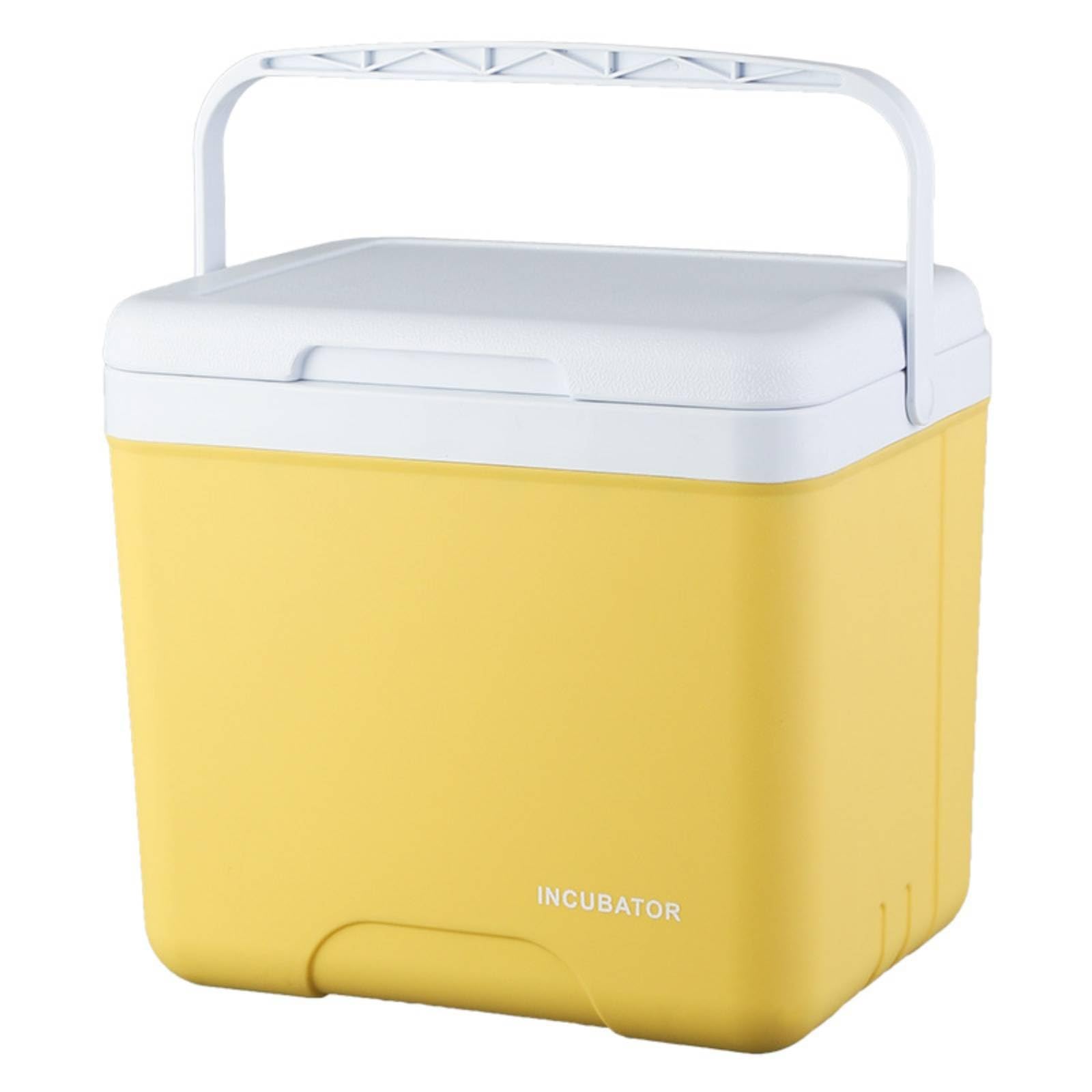 Frigo Portatile Rigido Isolato Borsa Termica Rigida Isolata Contenitore Termico con Coperchio per Viaggiatori, Pescatori, Campeggio