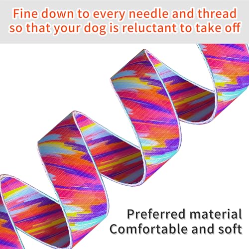 Grepad-Fadeless-Print-Dog-Collars-for-Puppy-Small-Medium-Extra-Large-Dogs-Girl-BoyFemale-Male-Cute-Dog-Collar-for-DogsDurable-Charms-Floral-Soft-Dog-Collar-with-Quick-Release-Safety-Buckle