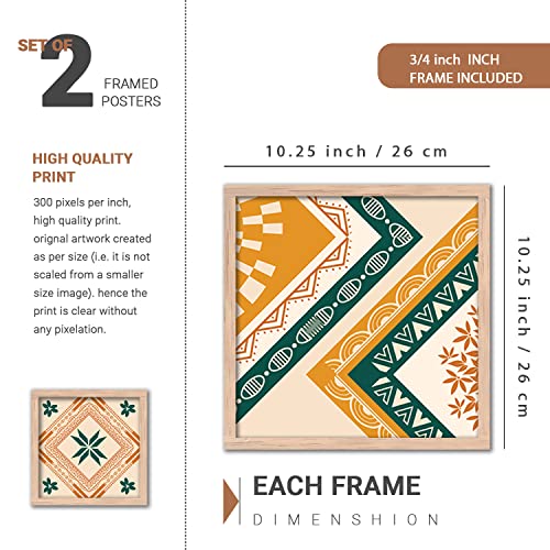 Image of kotart Wall Decor Paintings for Wall Decoration with Frame - Modern Art Framed Painting for Living Room - Big Size Wall Painting /Hanging Set of 4 (Art 8, Small (10x13 or 10x10 inch))