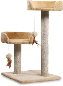 Chalesco Arranhador Duas Bases para Gatos