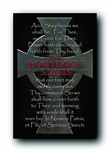 Scorpio The Boondock Saints Cross Poem Poster Print