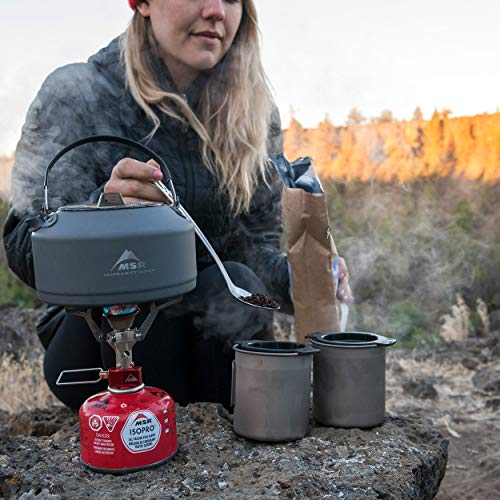 Image of MSR Pika Hard-Anodized Aluminum Camping Teapot, Black