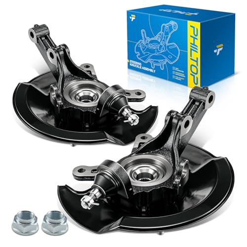 Image of PHILTOP 2 x Front Knuckle Wheel Hub Bearing for Honda Civic 2001-2002
