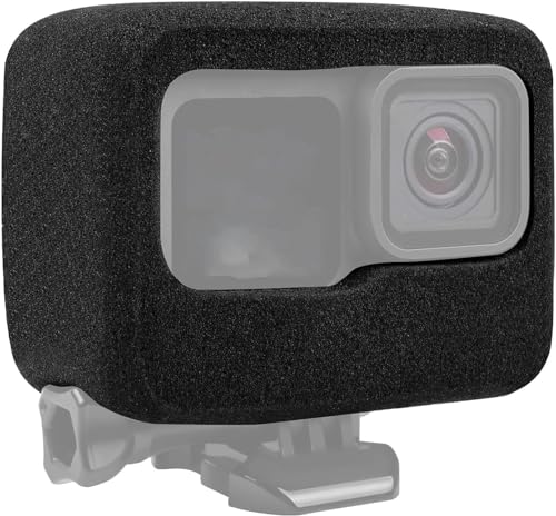 Taisioner Windslayer Cover Wind Muff for GO Hero 9/10/11/12/13 Black Housing Frame Case Video Noise Reduction Accessories