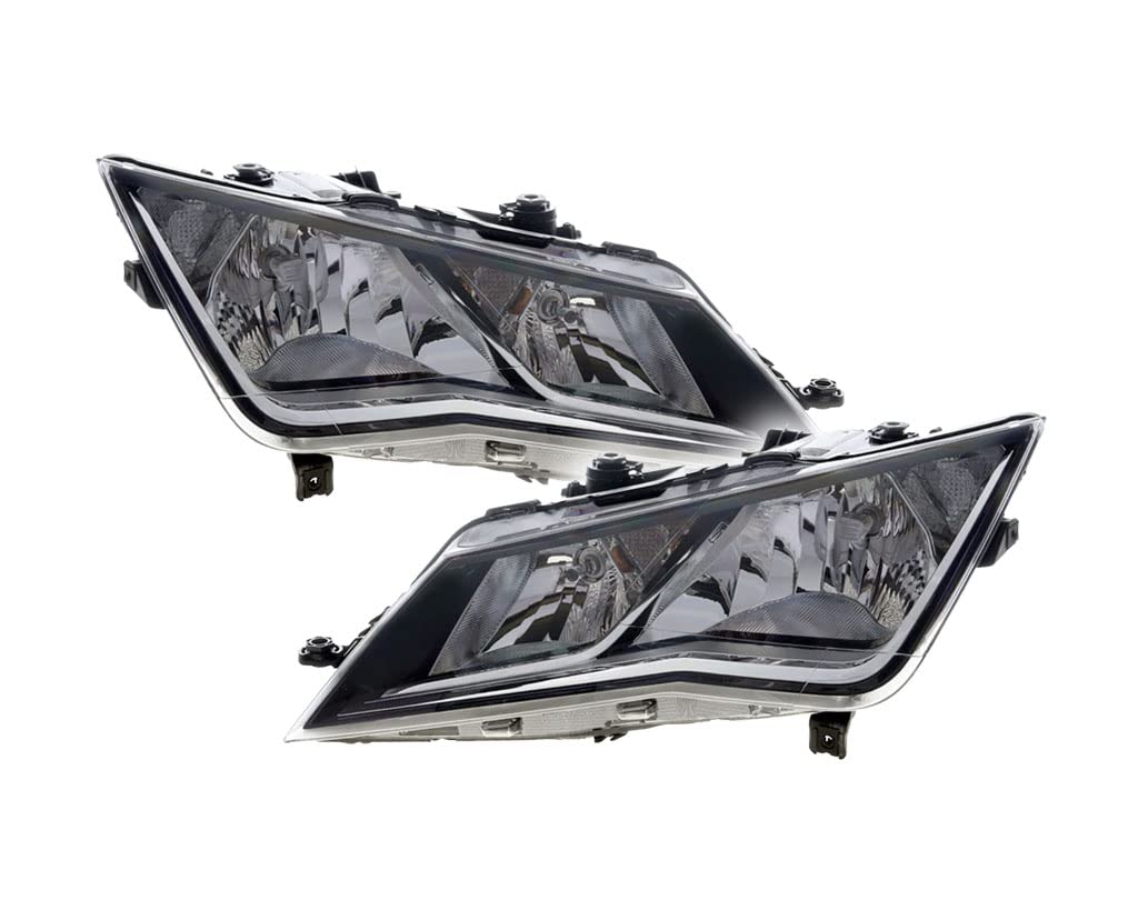 Valeo Faro Principal Izquierdo Halógeno de Alto Rendimiento 45100 - Para SEAT Leon III 09/2012 > 12/2016 - Frontal - Lado Izquierdo - Pack de 1