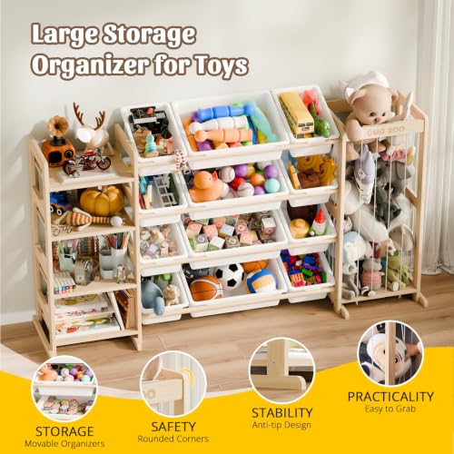 Large Kids Toy Storage Organizer DROPS TO - image 4