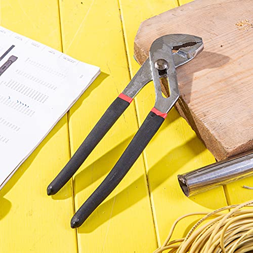 Qiguch66 8/10/12Inch Water Pump Pliers Hard Adjustable High Carbon Steel Professional Water Pipe Wrench thumb #1