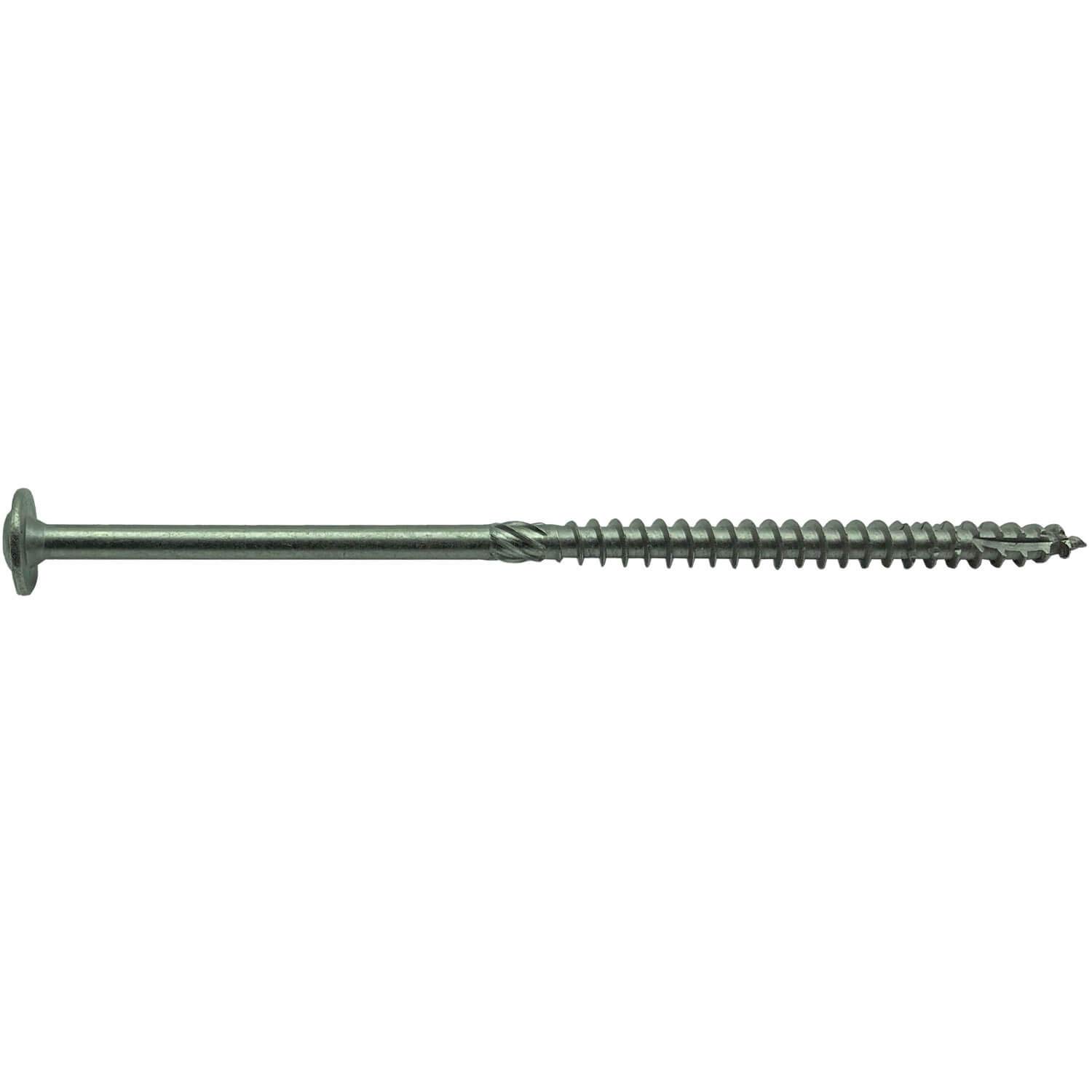 Jake Sales Lot de 50 vis tire-fond en acier inoxydable T-30 Torx/Star Drive très résistantes - Qualité supérieure aux vis tire-fond communes - Tête de rondelle modifiée