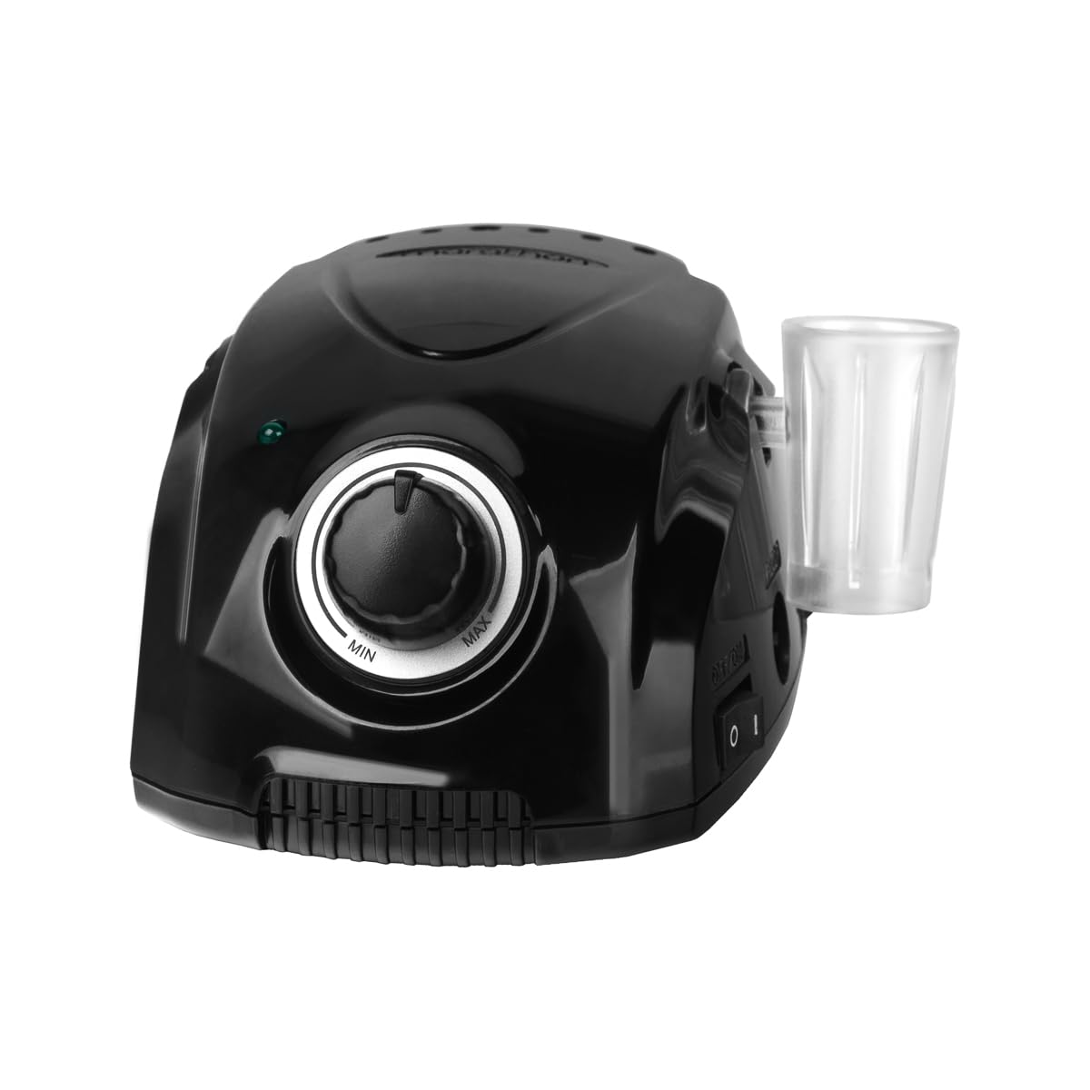 Saeyang Nagelfräser Nagelfeile Elektrisch 3000 RPM Professionelle Nagel Pediküre Maschine mit Fußpedal für Nagelstudio/Salon (schwarz)
