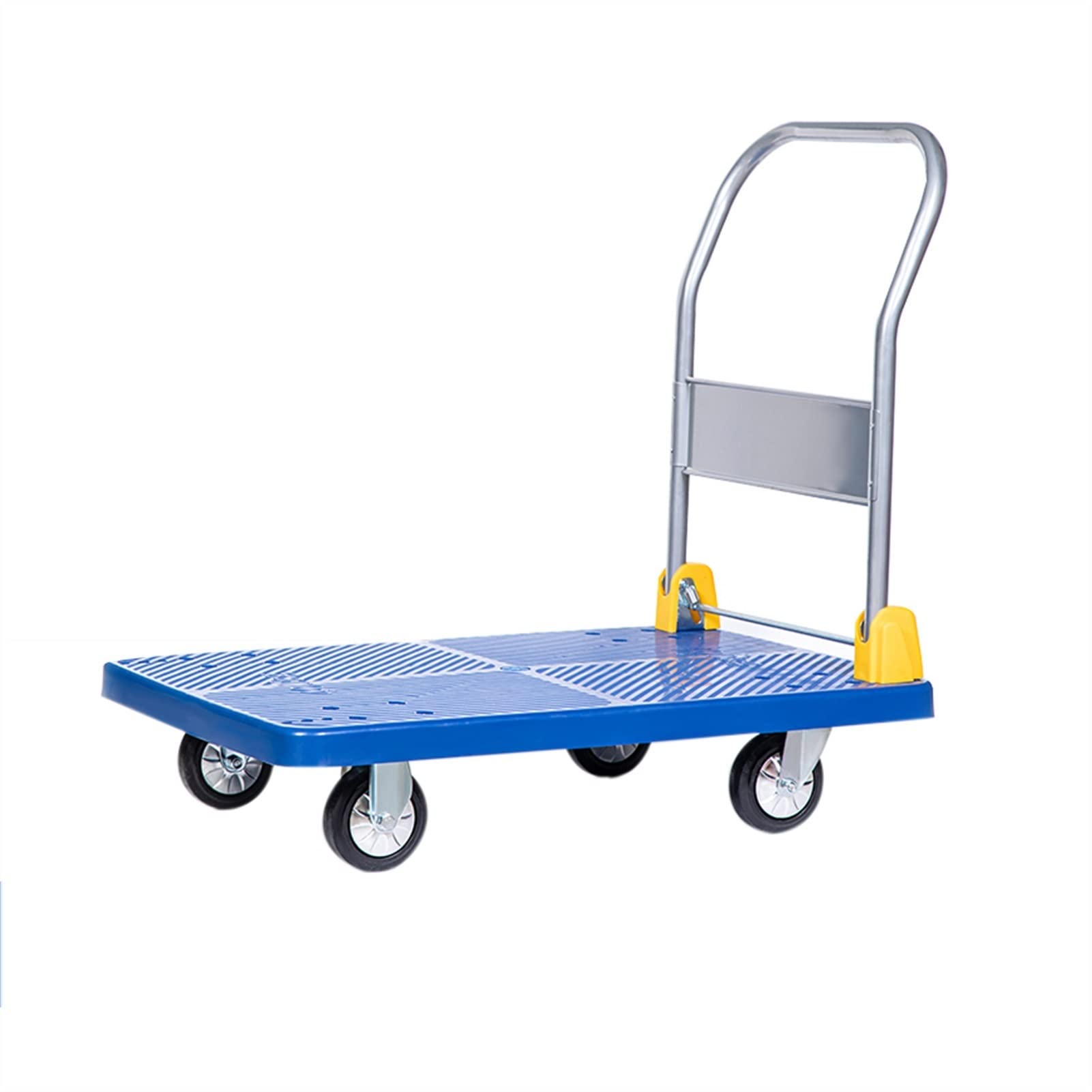 Chariot de transport pliable de bagages à faible bruit pour dos fragile