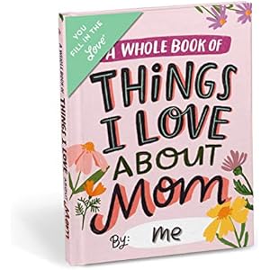 Emily McDowell & Friends About Mom Fill in the Love Book Fill-in-the-Blank Gift Journal 4.10 x 5.40-inches