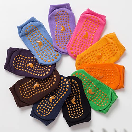 Meias de bebê, BAXIXINGYUNMU Infantil bebê antiderrapante meias de algodão barco meias brilhantes co