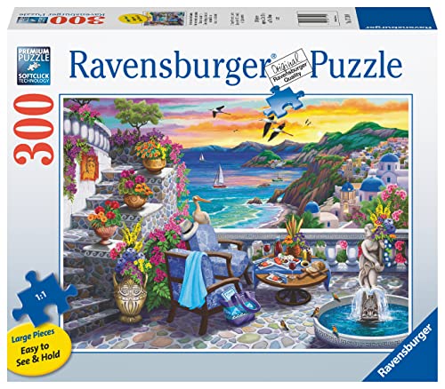 Puzzle Santorini Tema Paisaje 9 Anos + miniatura 2
