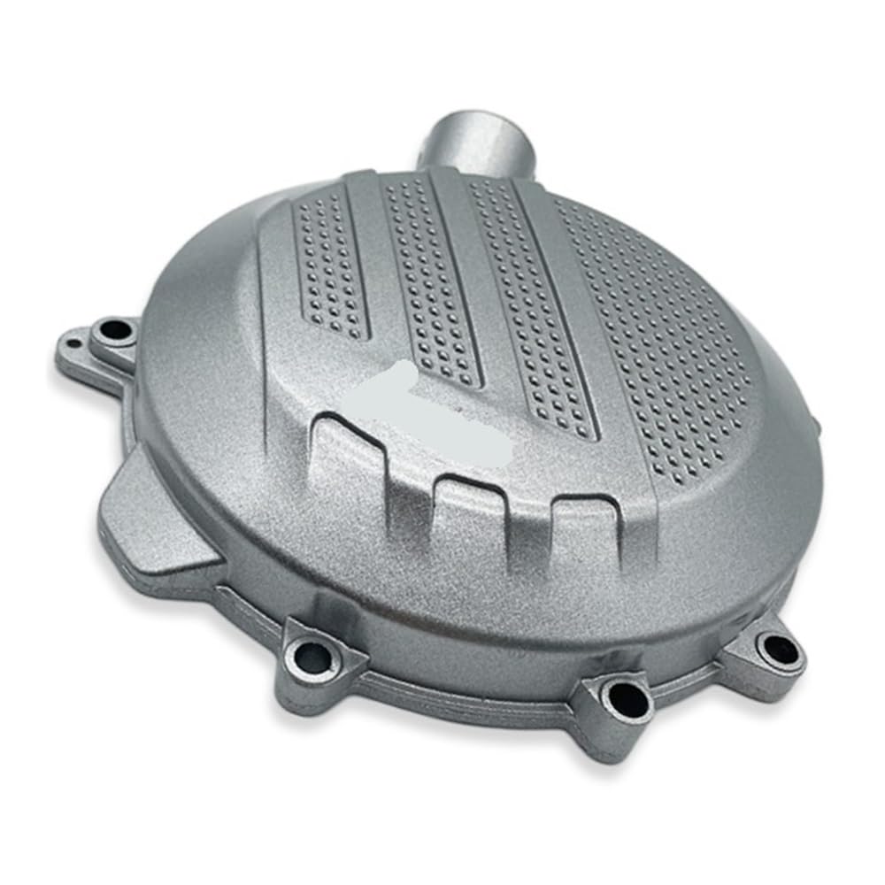 Tapa de embrague y encendido for motor de motocicleta, color plata, compatible con KOSHINE 250-320 Piezas de reparación(Clutch Cover)