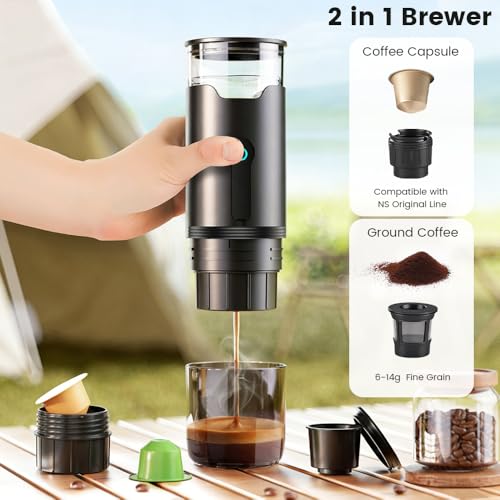 Cafetera Espresso Portátil Semi automática 0.2 L miniatura 2