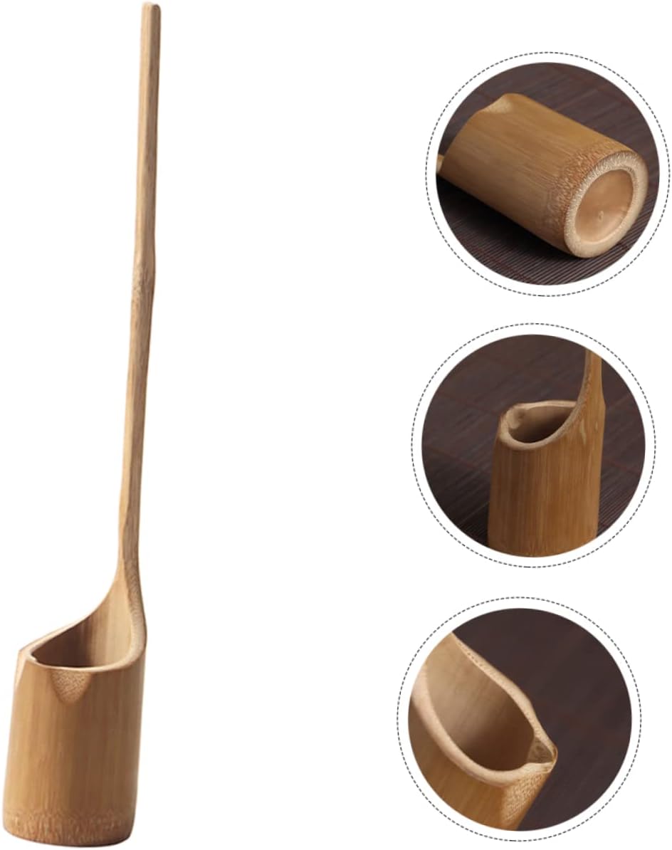 Yardwe 3pcs Wine Dipper and Beer Pouring Spoon Multi-functional Kitchen Ladle for Water Natural Material Easy to Clean Compact Design for Home Use