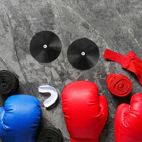 Image of Suction Cup Base for Boxing Training Equipment Punching Bag Suction Cup Replacement with M8 Threaded Screw 3.34 X 3.34 X 1.18 in Freestanding Base for Home Gym and Pack