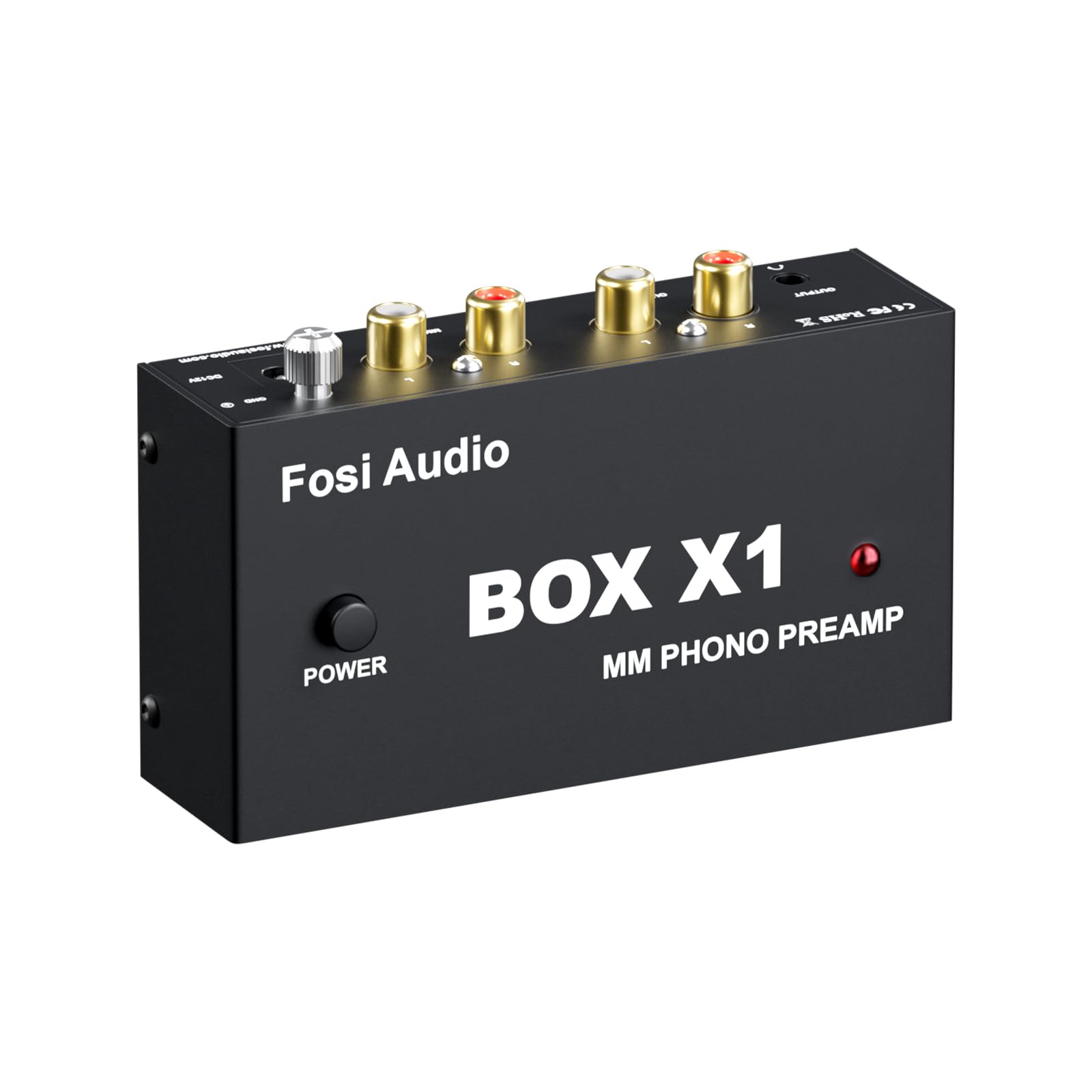 Amazon.co.jp: Fosi Audio BOX X1 フォノ プリアンプ MM ポータブル