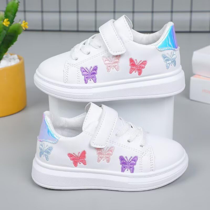Kids Girl Cartoon Butterfly Casual Fashion Sneakers for Spring Summer School Walking Running Travel2