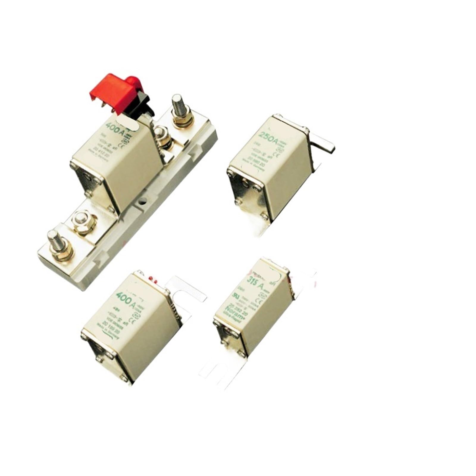 NYRXRYTCA 1PCS Fuse 2041220 80A 160A 250A 315A 400A 660V GR NH00(25v)