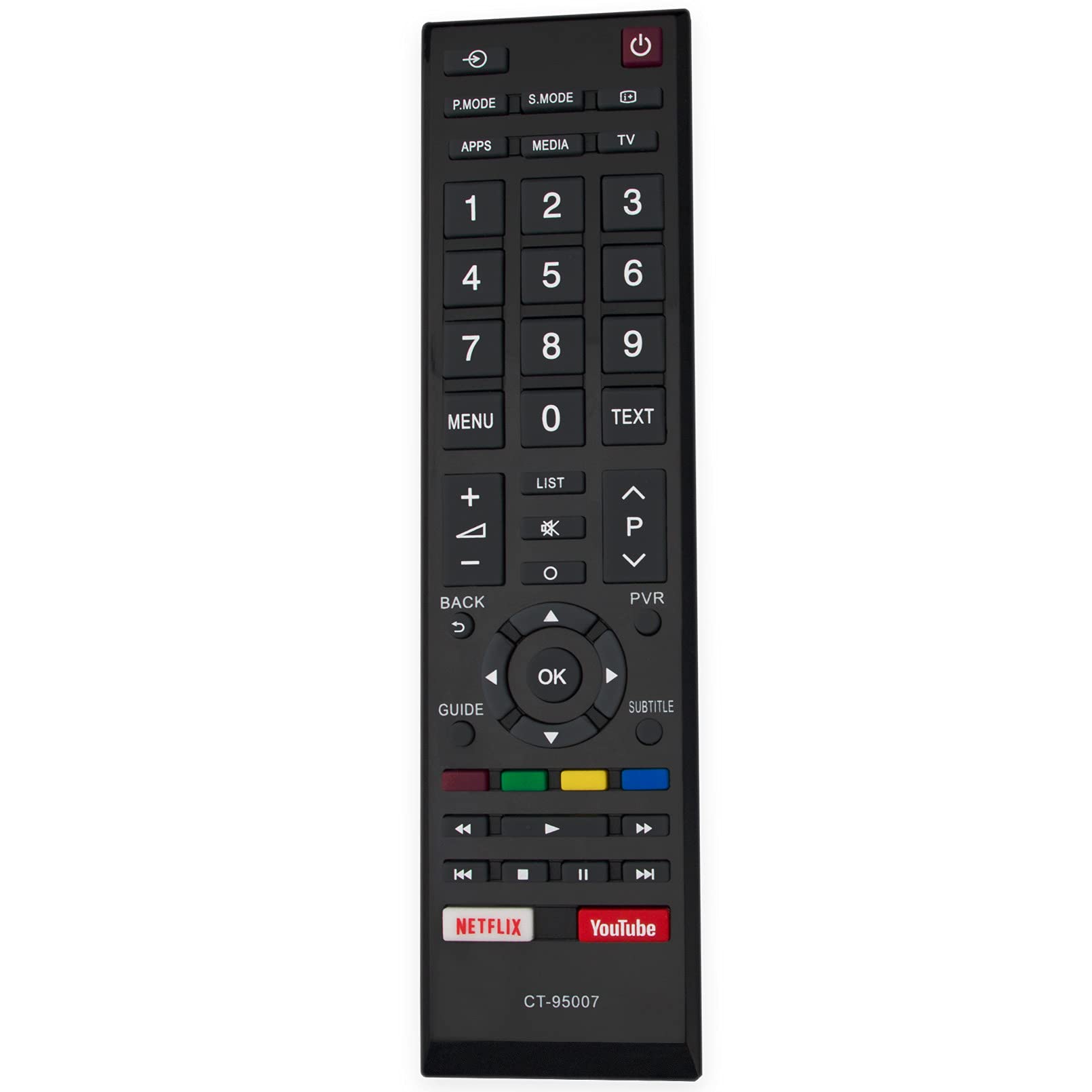 Amazon.com: CT-95007 Remote Control Replacement for Toshiba LED