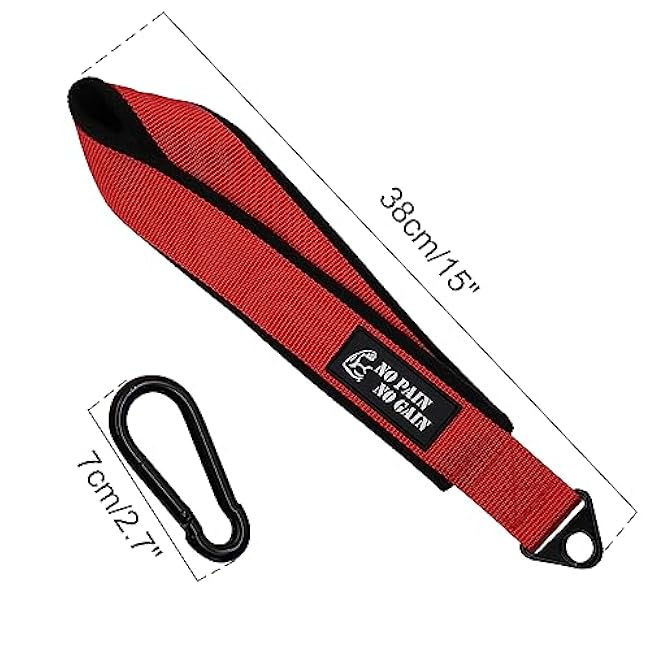 Arm Wrestling Training Strap Belt Hand Grip Arm Finger Forearm Exerciser Strengthener for Cable Machine and Free Weight