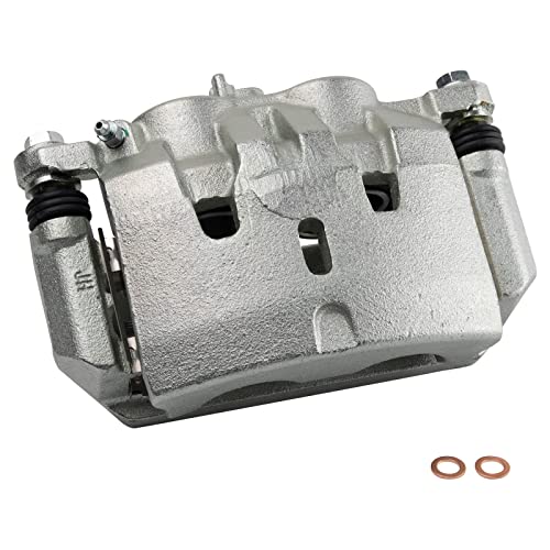 Image of TRQ Front Right Brake Caliper w /Bracket Passenger Side | For 2009-2015 Honda Pilot