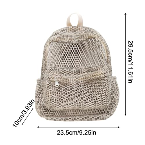 Mochila de malla plegable ideal para compras y paseos de ocio 2