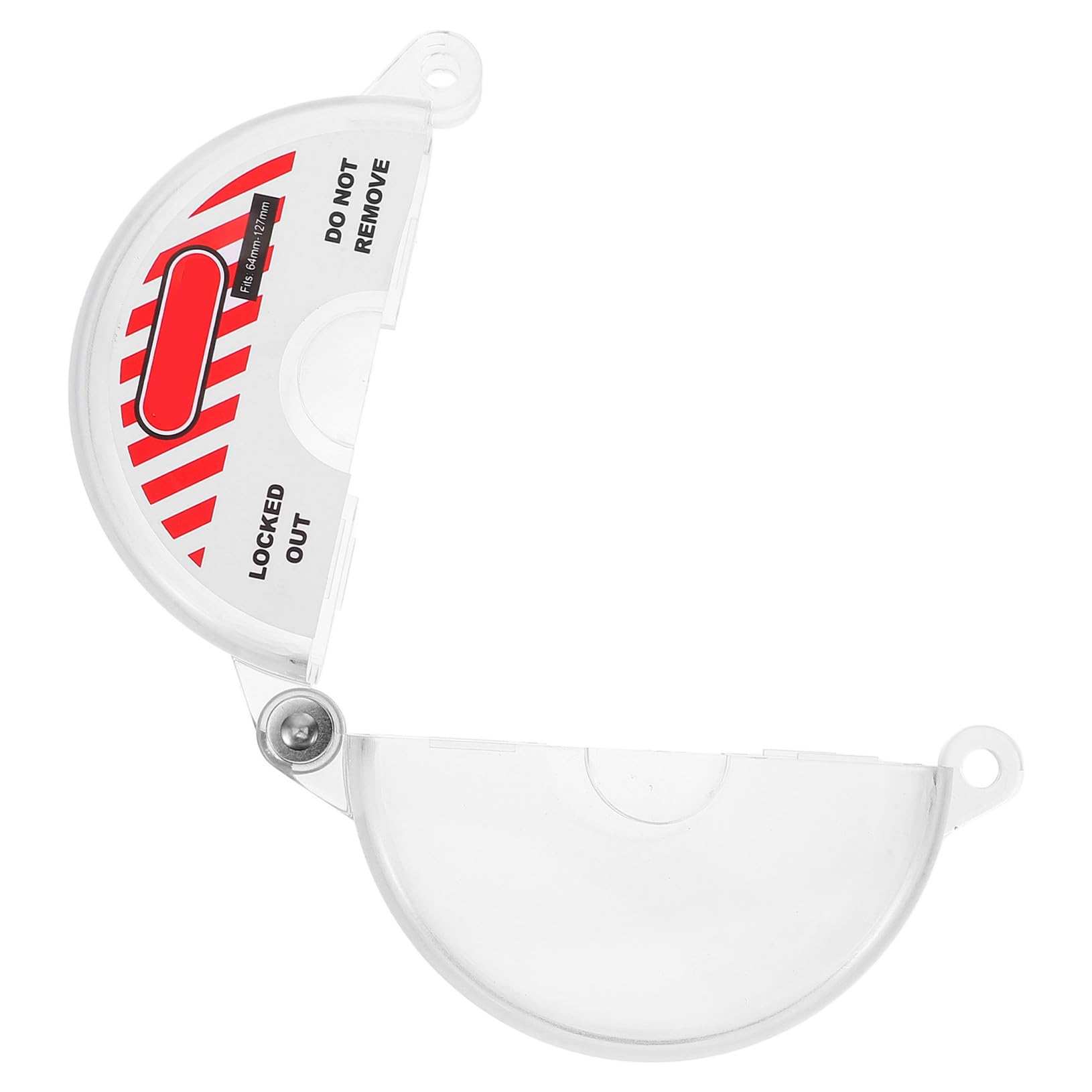 Verrou de robinet transparent pour valve eau | Bloquez les erreurs de maintenance